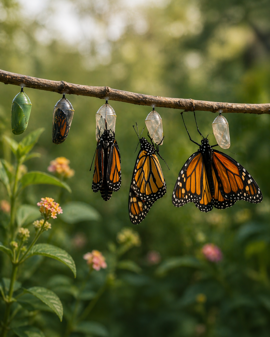 Crianza de mariposas en Borboleta